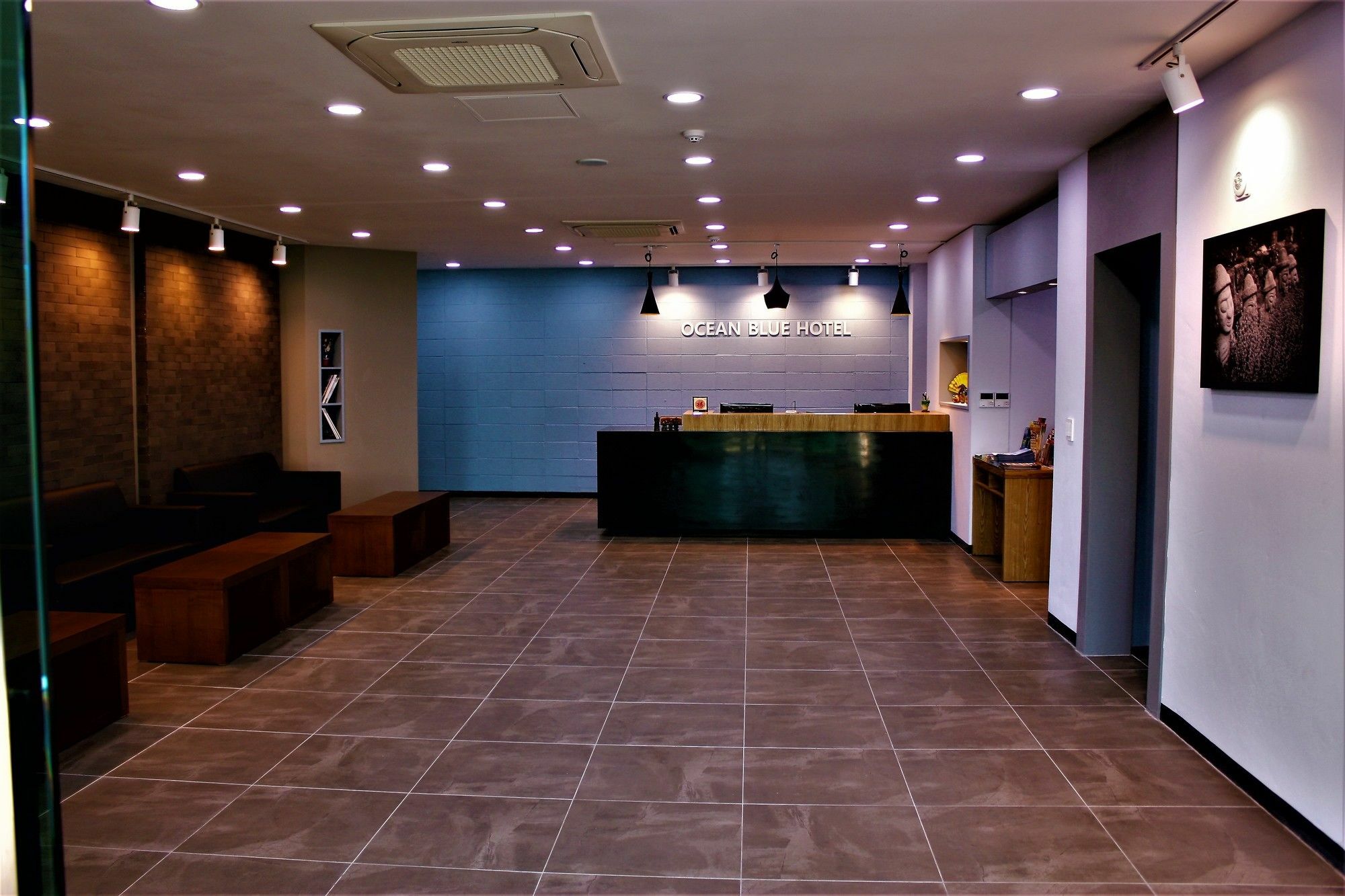 Jeju Jungmun Ocean Blue Hotel Сеогвипо Екстериор снимка
